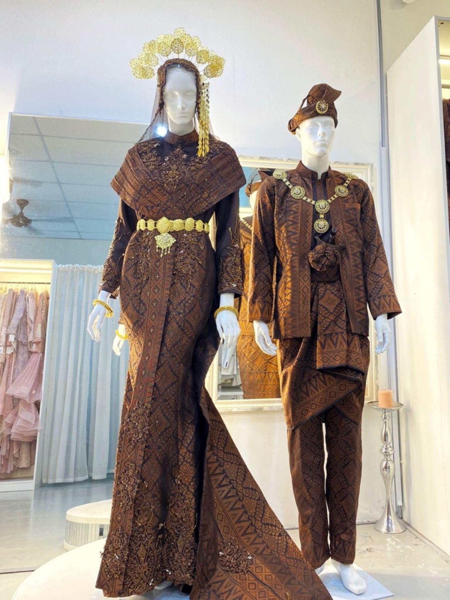 Dress songket outlet