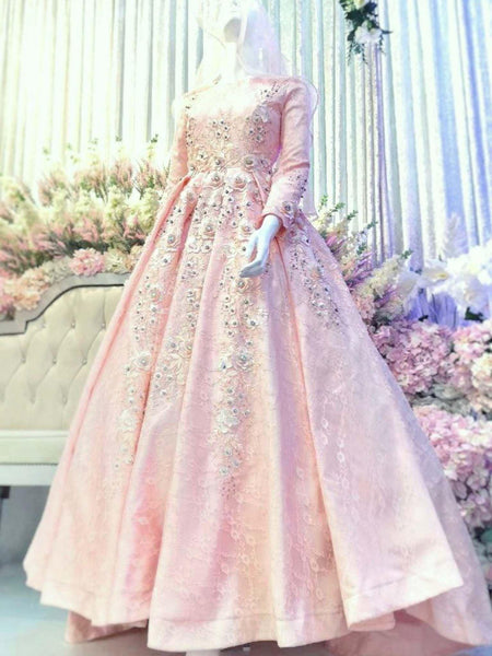 Baju pengantin cheap ball gown